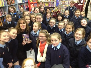 Kilkenny The Book Centre with 5th class Pres Girls 5 Dec 12