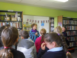 4 Oct 2012 Hollyhill Library, Cork - howling lesson