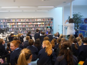 Super Writers Club at Montmellick Library 23 Oct 12