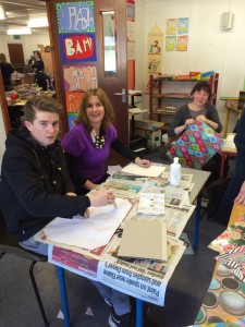 Bookmarks 2015 - binding at Our Lady of Lourdes